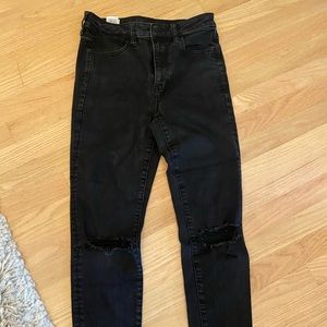American Eagle black denim